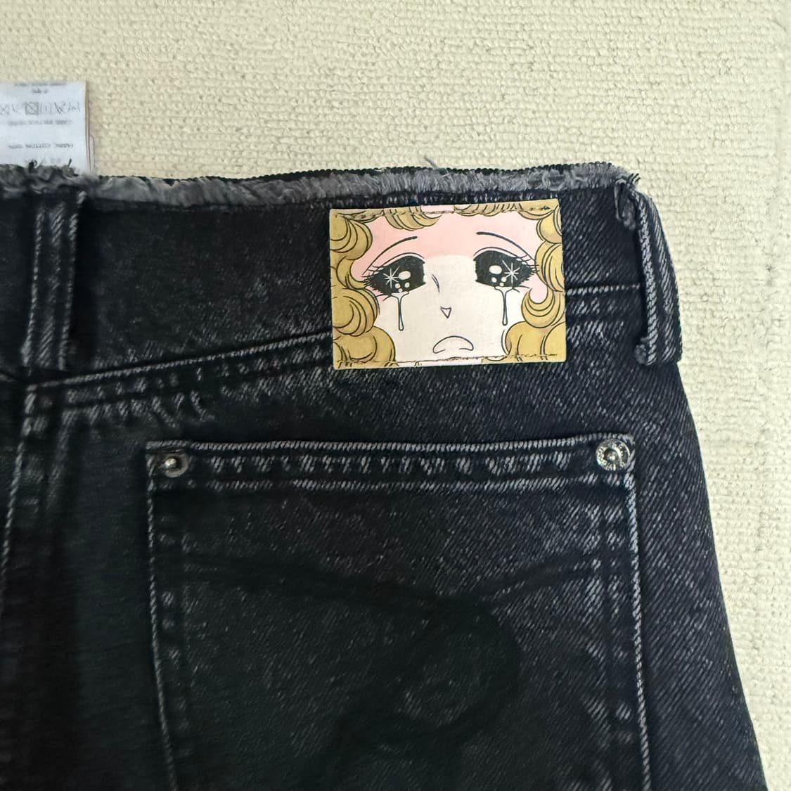 Crying girl 흑청 진 상품이미지2