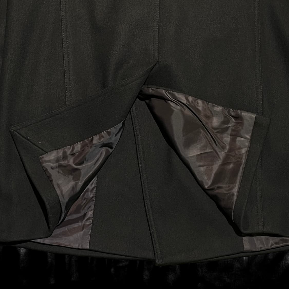 우영미 코트 블랙 상품이미지5