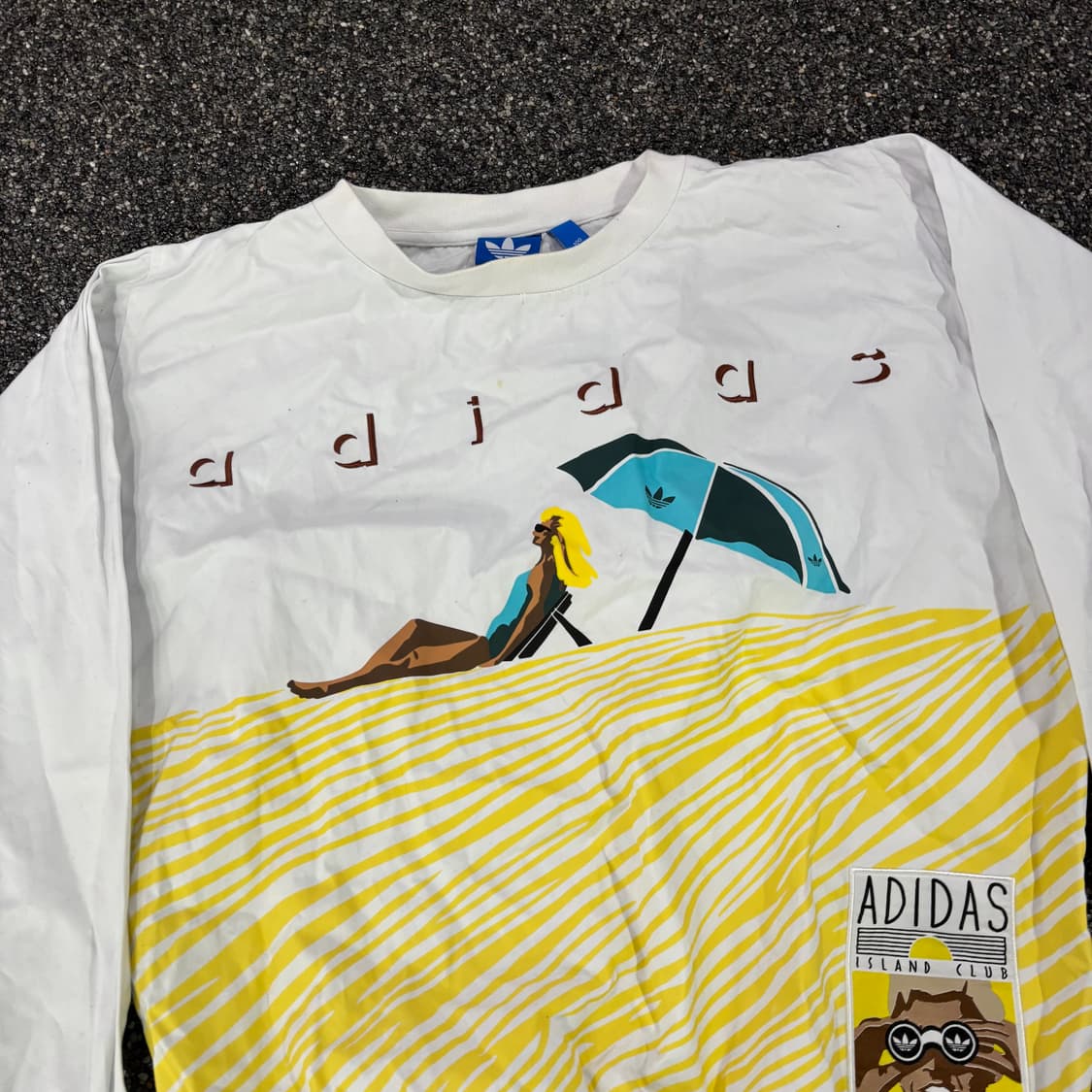 아디다스 아일랜드 클럽 빅로고 맨투맨 상품이미지2