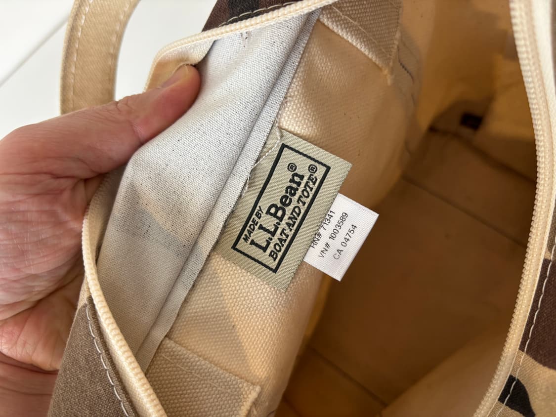 llbean 엘엘빈 캔버스백 상품이미지6