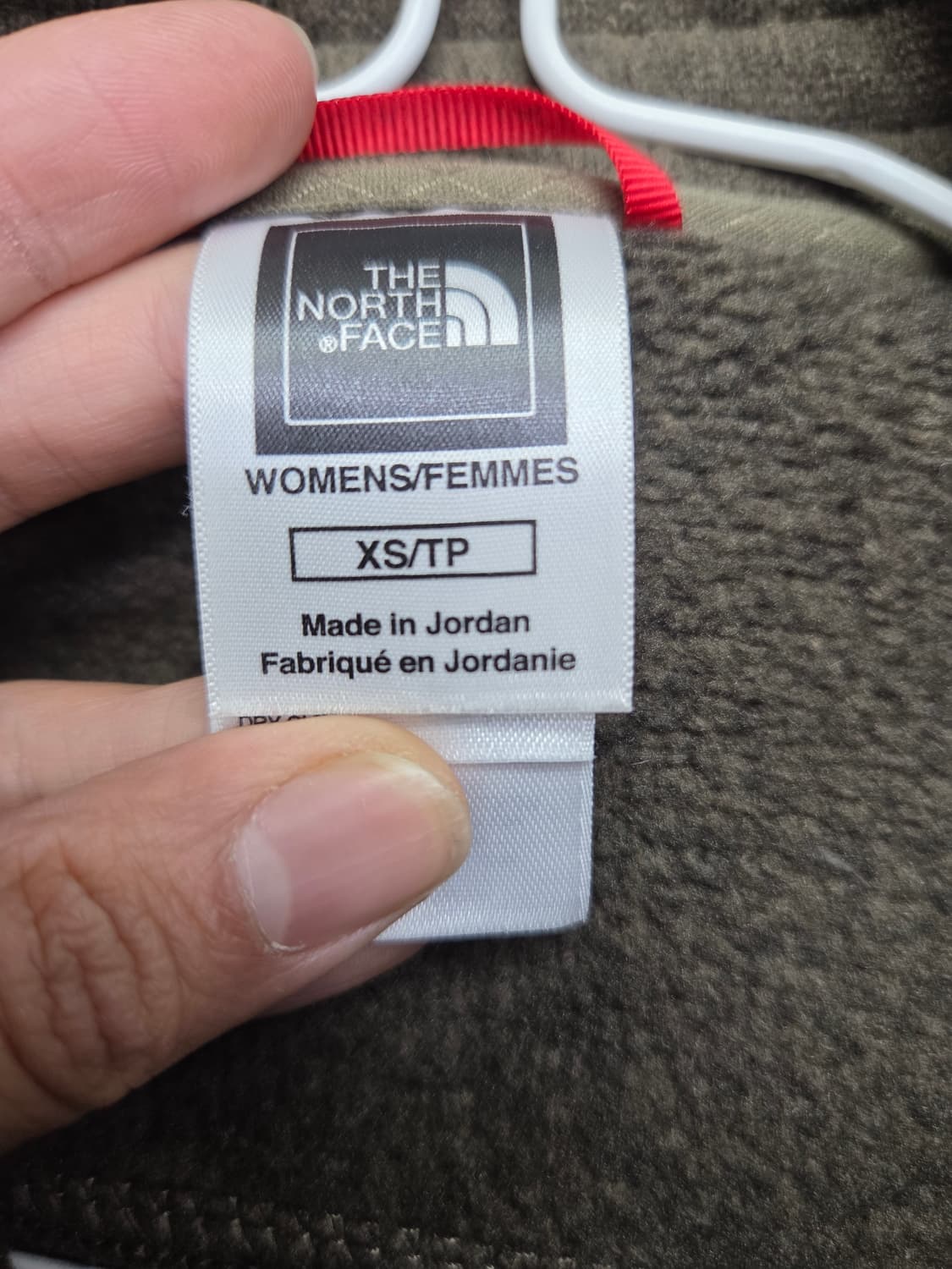 노스페이스 여성 브라운 기모 자켓 상품이미지3