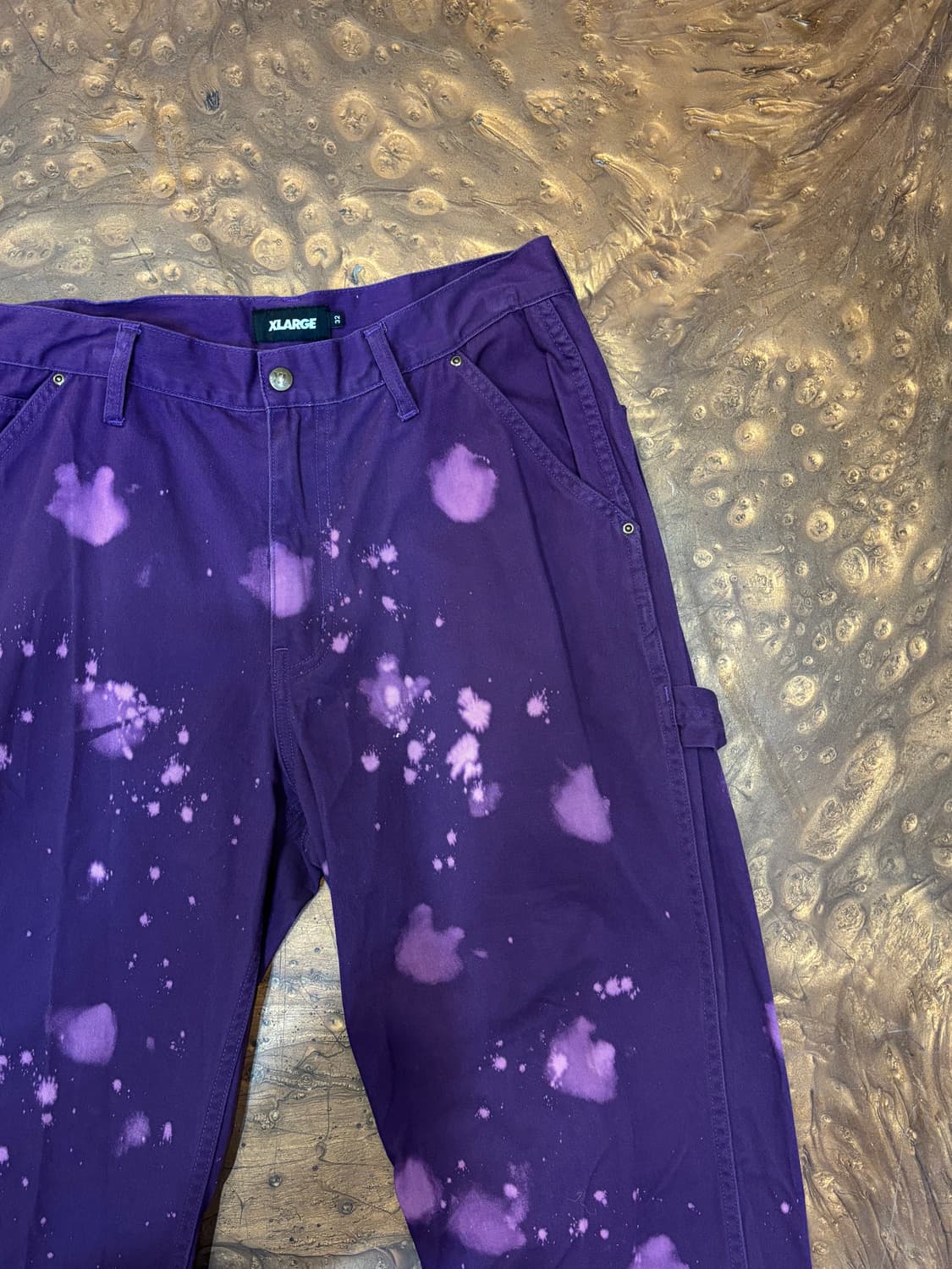 엑스라지 페인팅 코튼 팬츠 상품이미지3