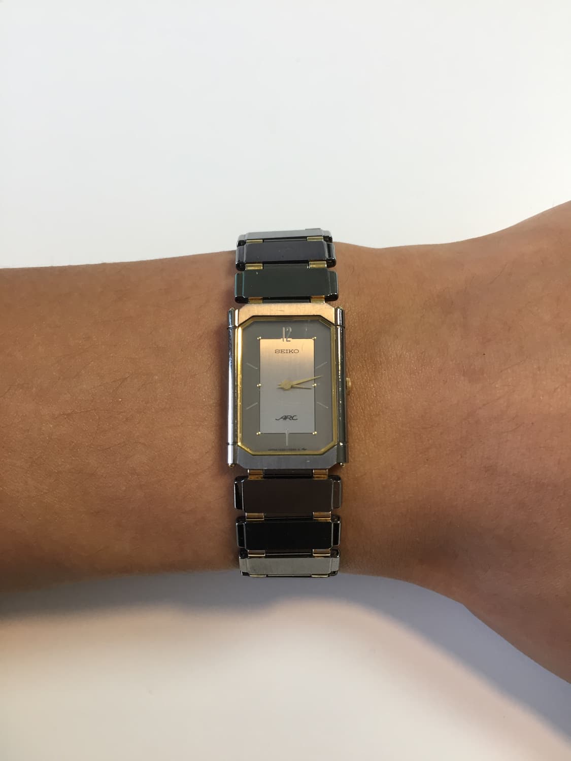 80s seiko arc quartz tank 상품이미지5