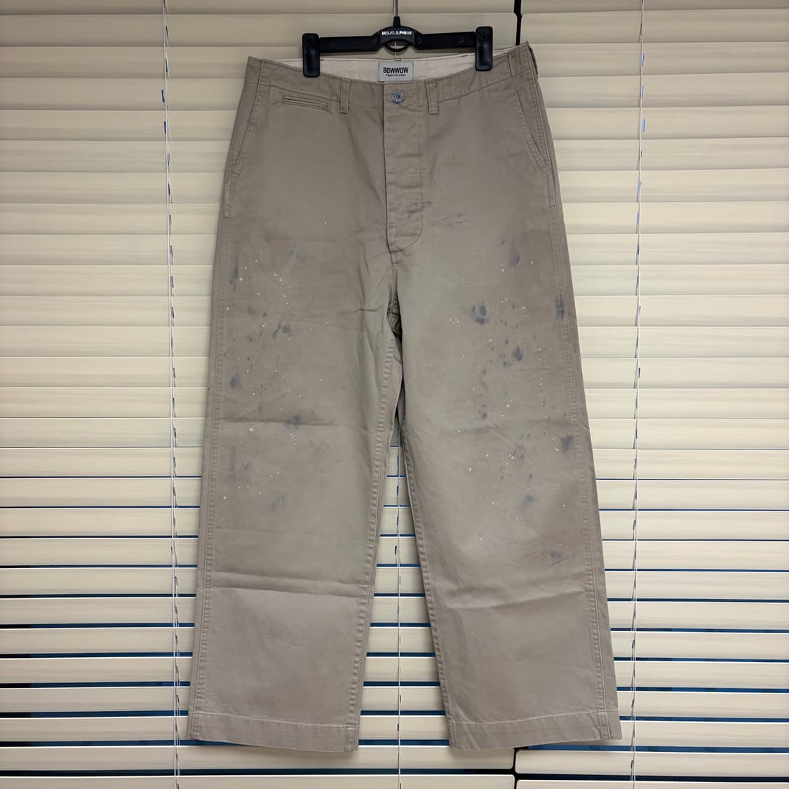 바우와우 Bowwow M41 페인트 워싱 치노 팬츠 바지 L 상품이미지3