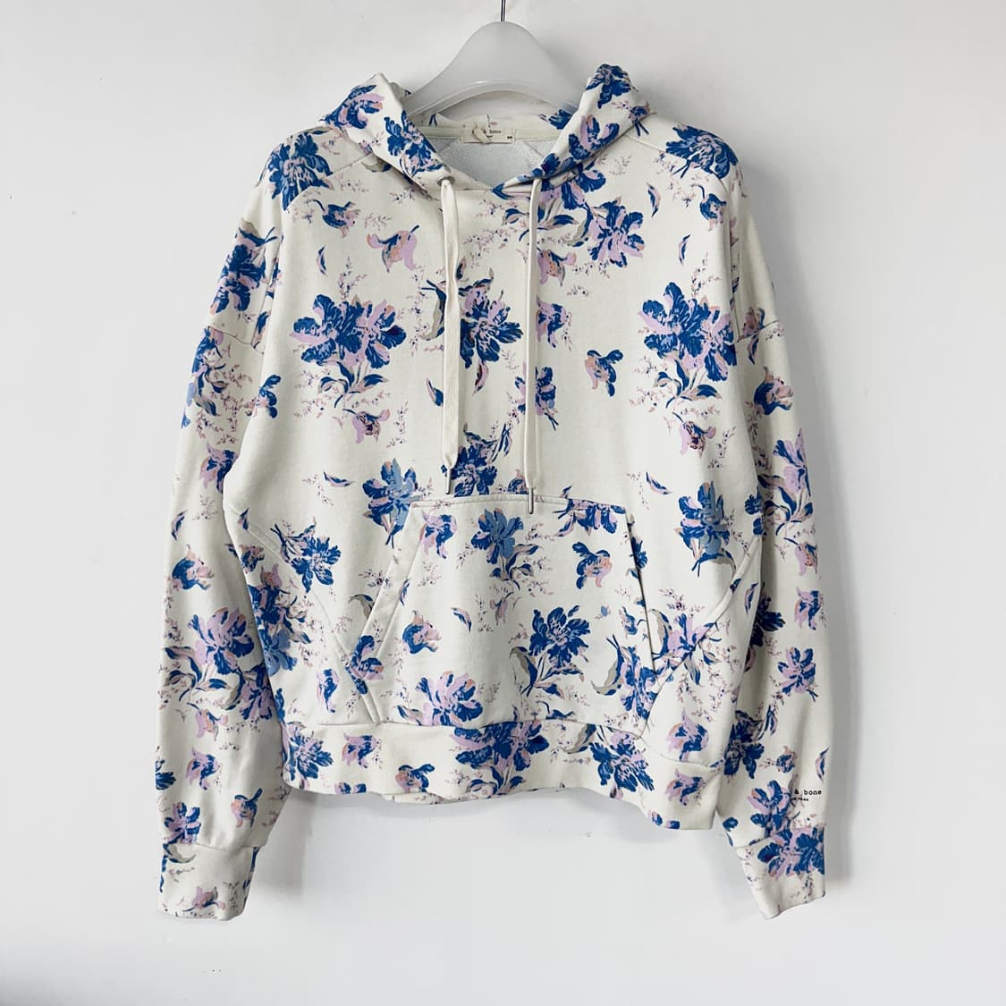 랙앤본 시티 플로럴 프린트 후드 티셔츠 상품이미지2