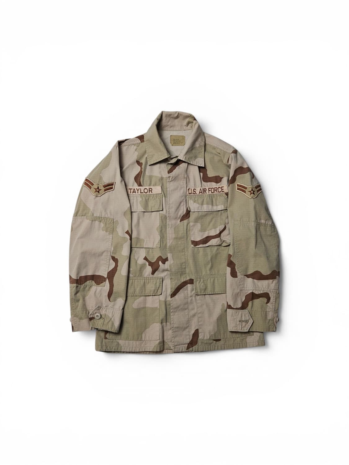 1990's 미공군 데저트카모 사막카모 BDU 자켓 S-R 상품이미지1