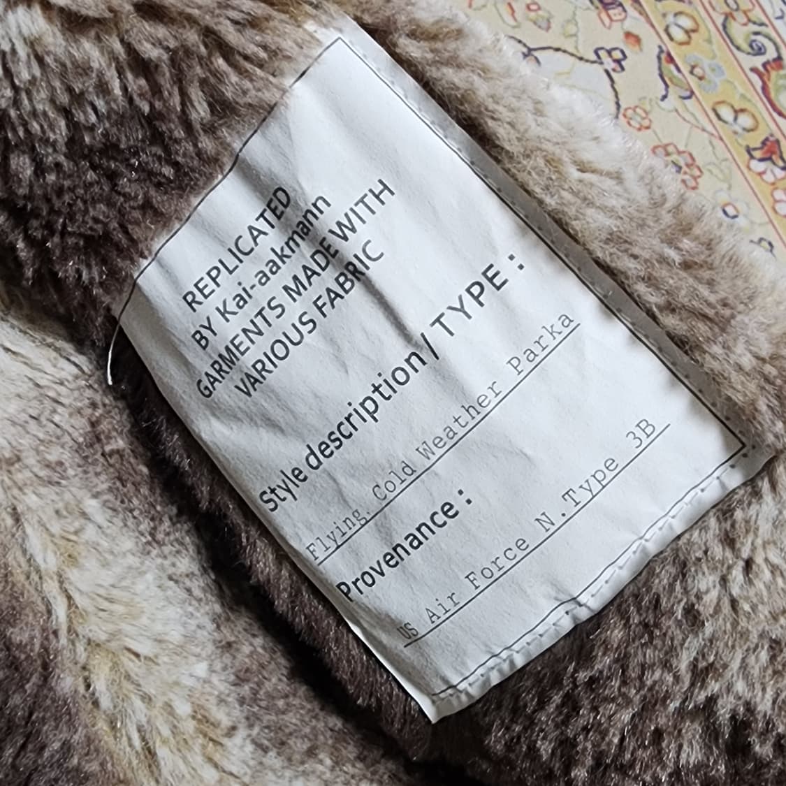 카이아크만 레플리카 프로젝트 여성 안감퍼 야상 s 상품이미지7