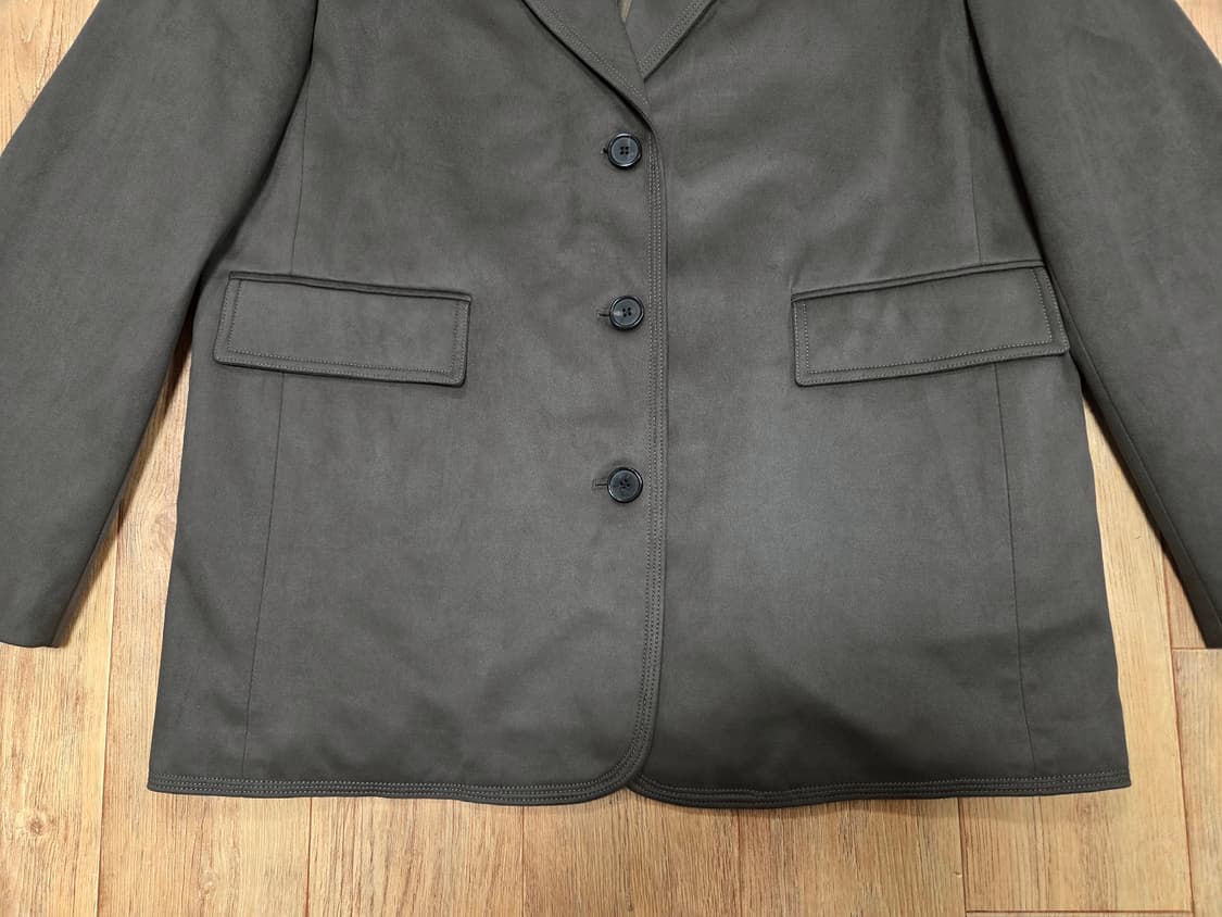 글로우앤님프(GLOW AND NYMPH) 스웨이드 자켓 프리사이즈 상품이미지8