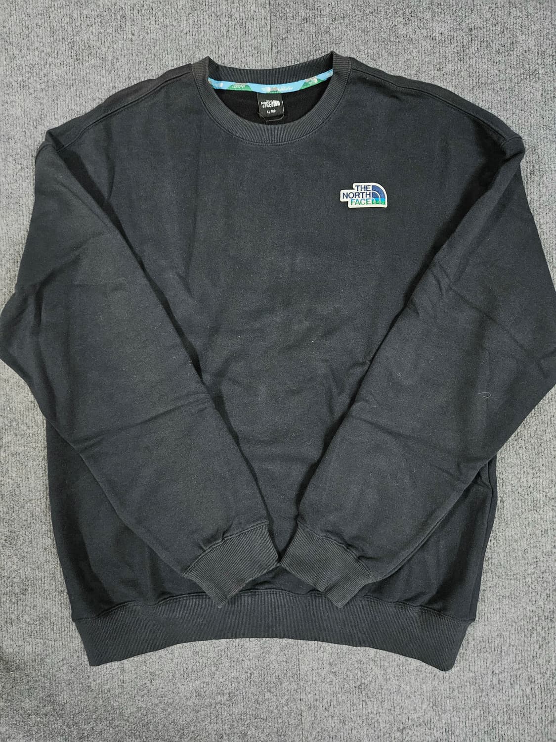 노스페이스 에센셜 오버필 에코 맨투맨(급처) 상품이미지1