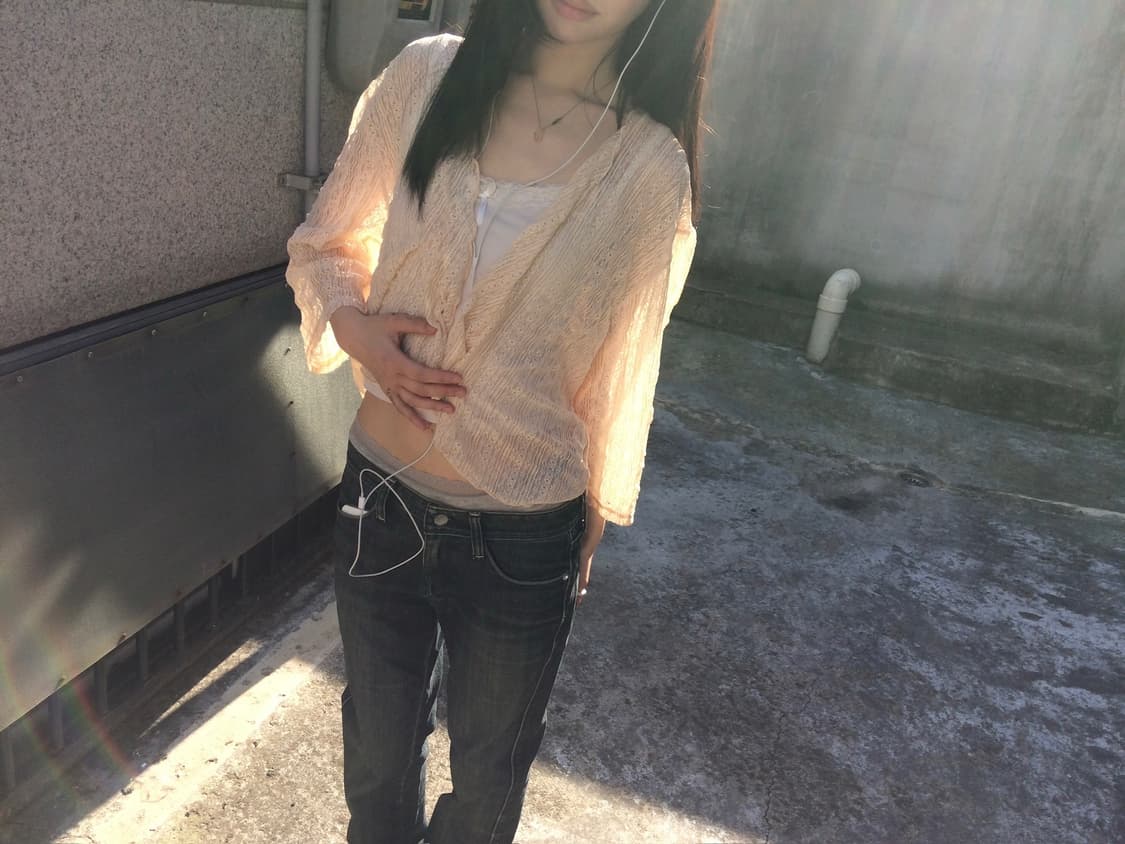 vintage lace cardigan 상품이미지1
