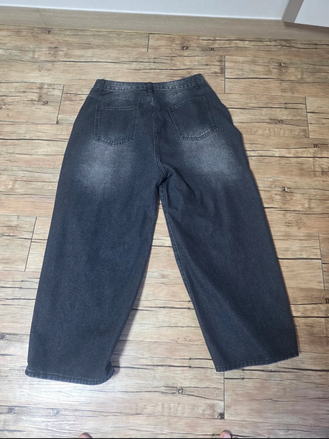 훅청 와이드 벌룬핏 데님 팬츠 팔아요~ 상품이미지1