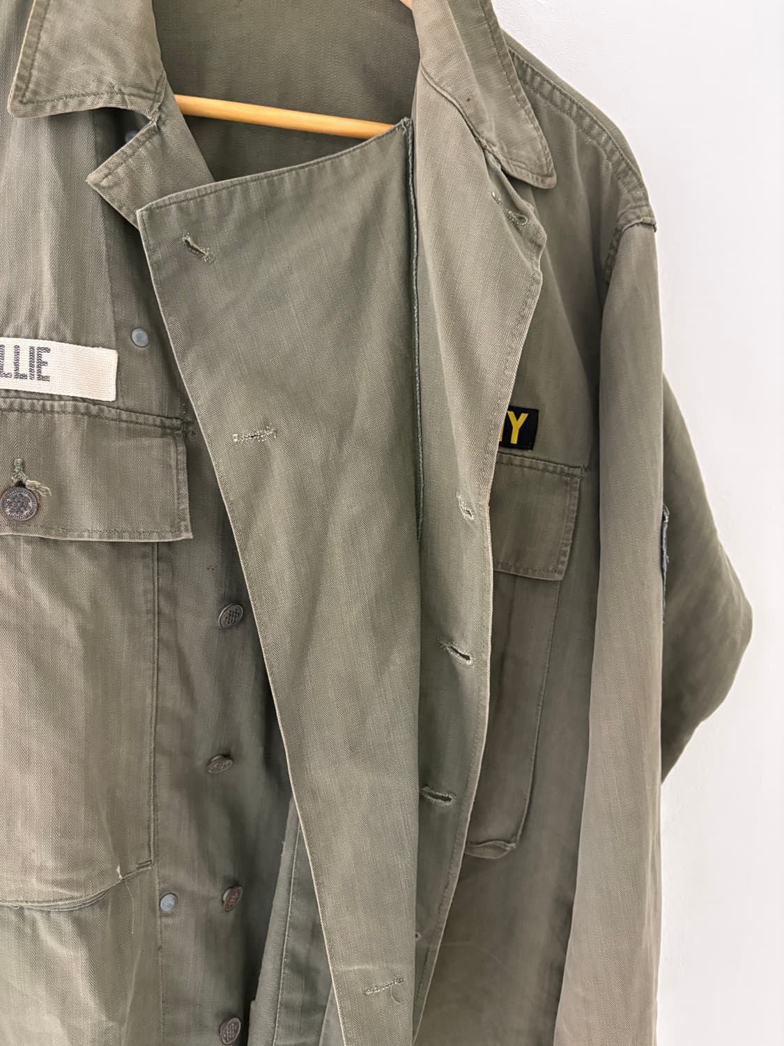 Rare!!  40's U.S Army M-43 HBT Jacket. 상품이미지8
