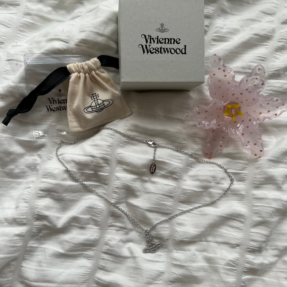 비비안웨스트우드 칼리오페 네크리스 실버 상품이미지4