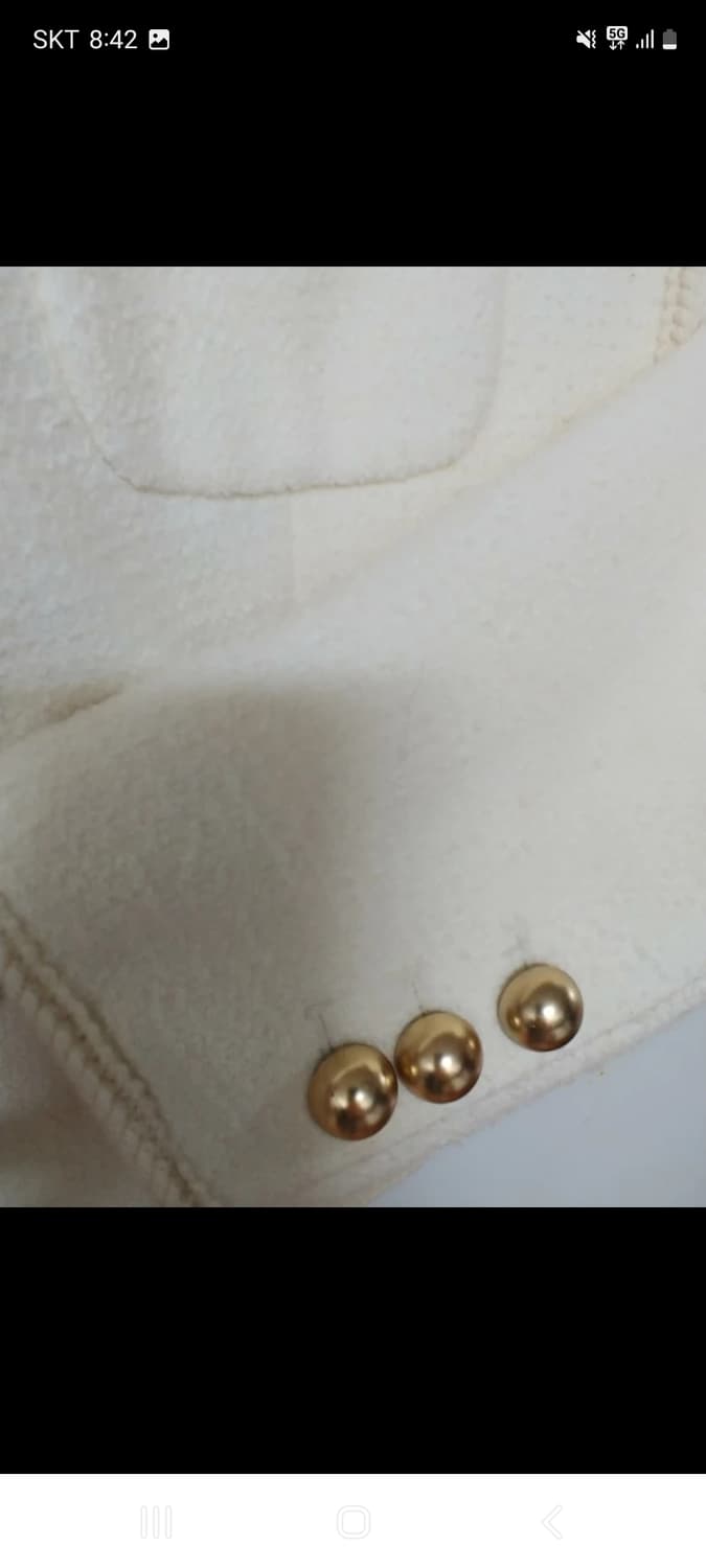 보카바카 골드버튼 트위드자켓 상품이미지5