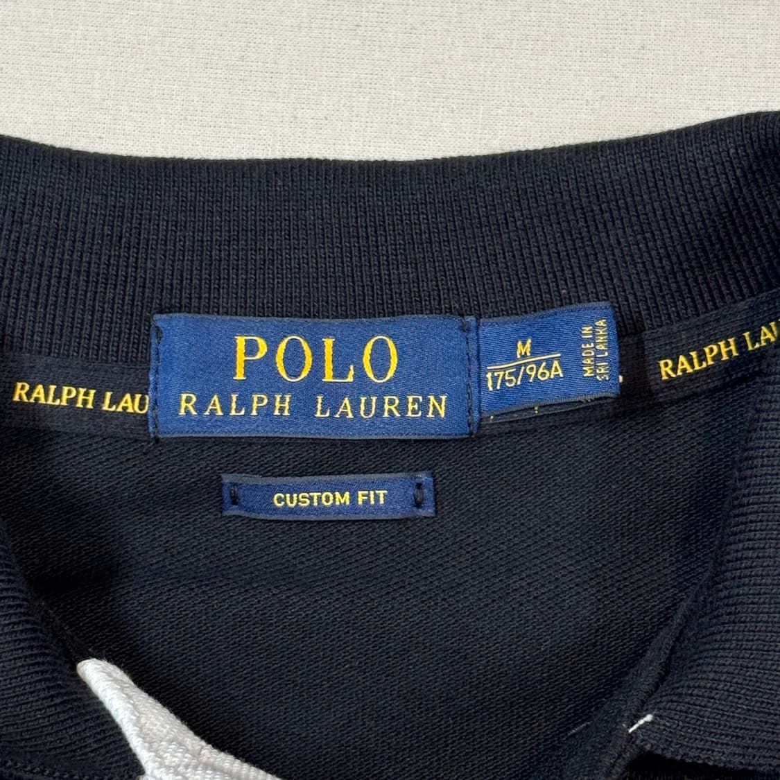 M) 폴로 랄프로렌 블랙와치 골드 빅포니 반팔 카라티 상품이미지9