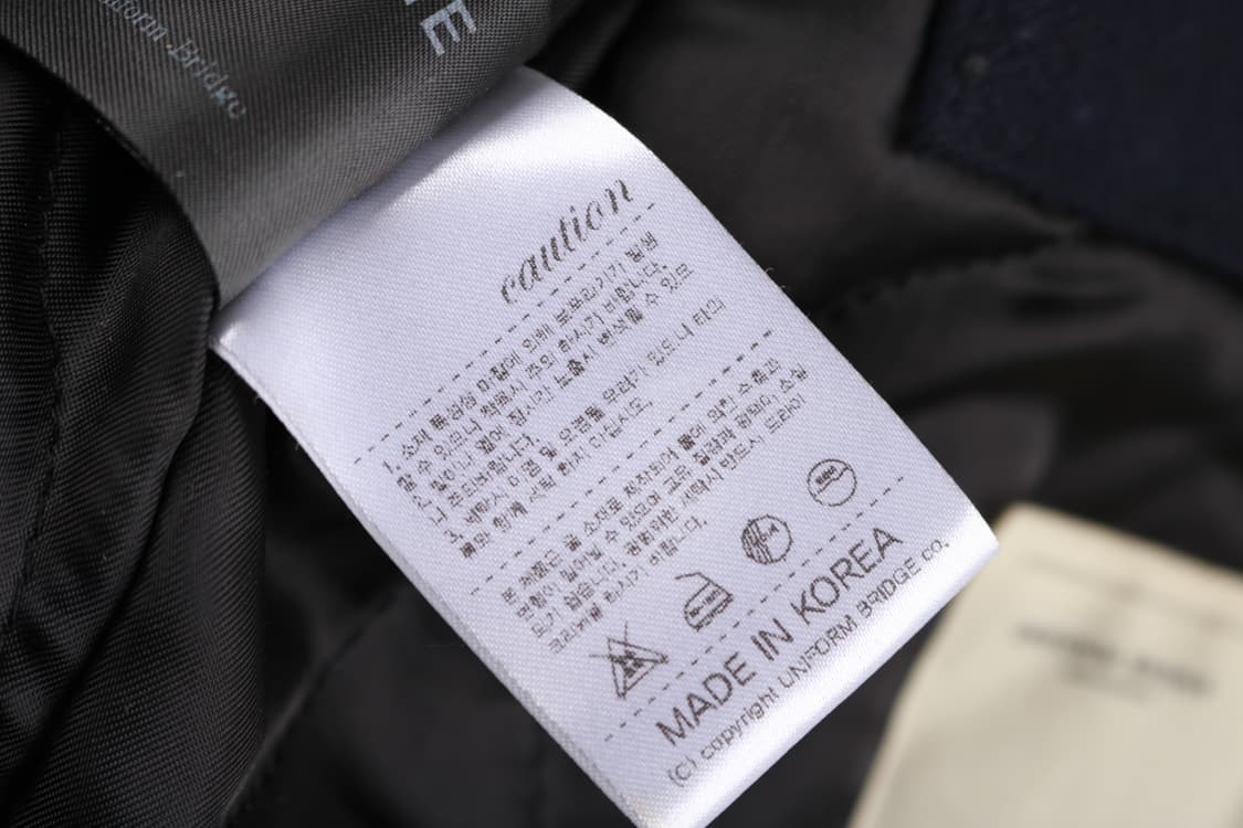 [L] 유니폼브릿지 양가죽 스타디움 자켓 상품이미지7