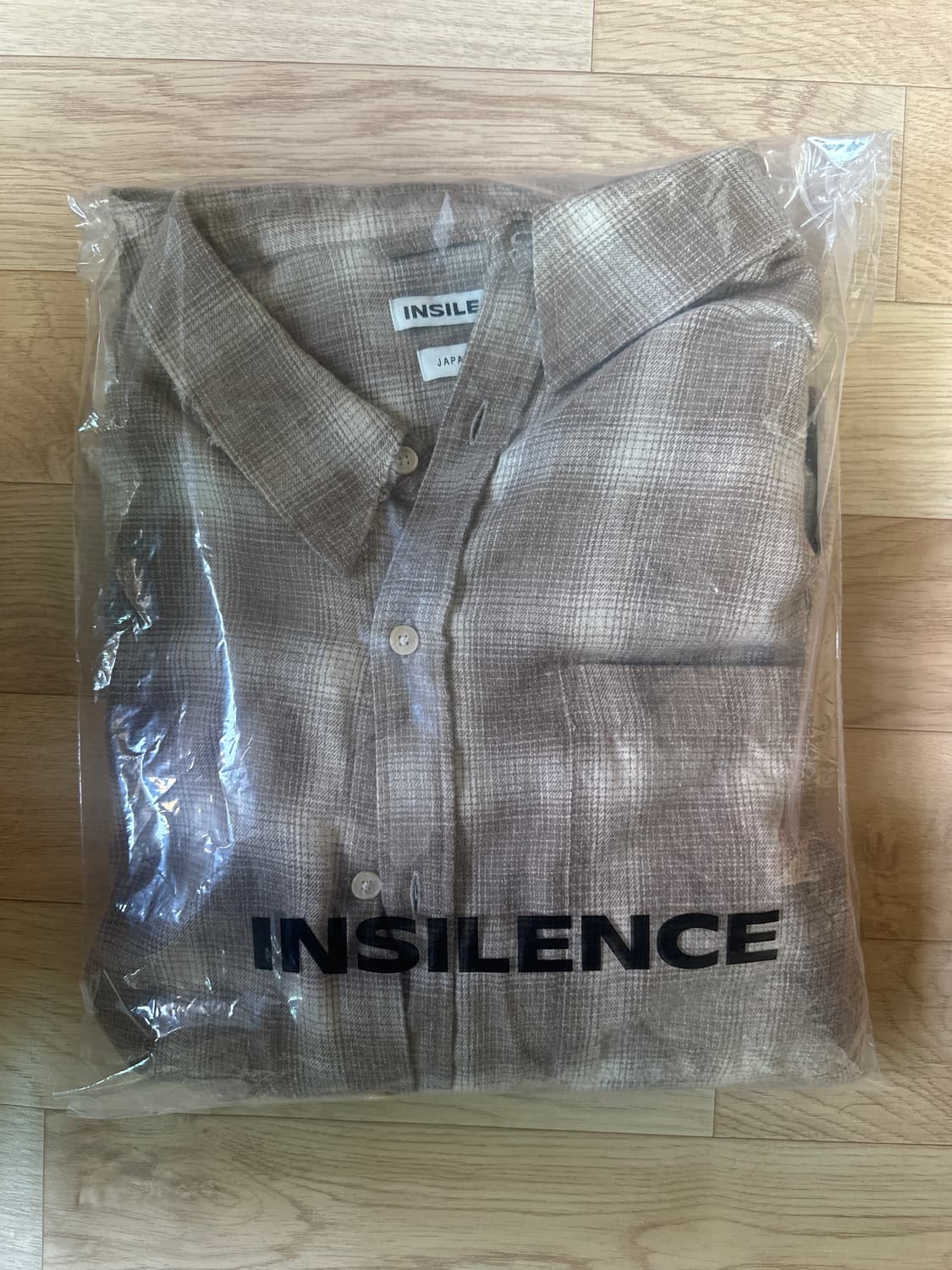 인사일런스 데미지드 체크 셔츠 상품이미지2