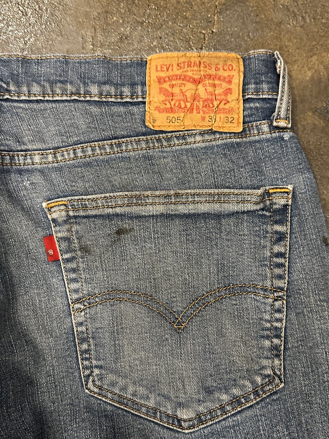 리바이스 505 W36 L32 상품이미지4
