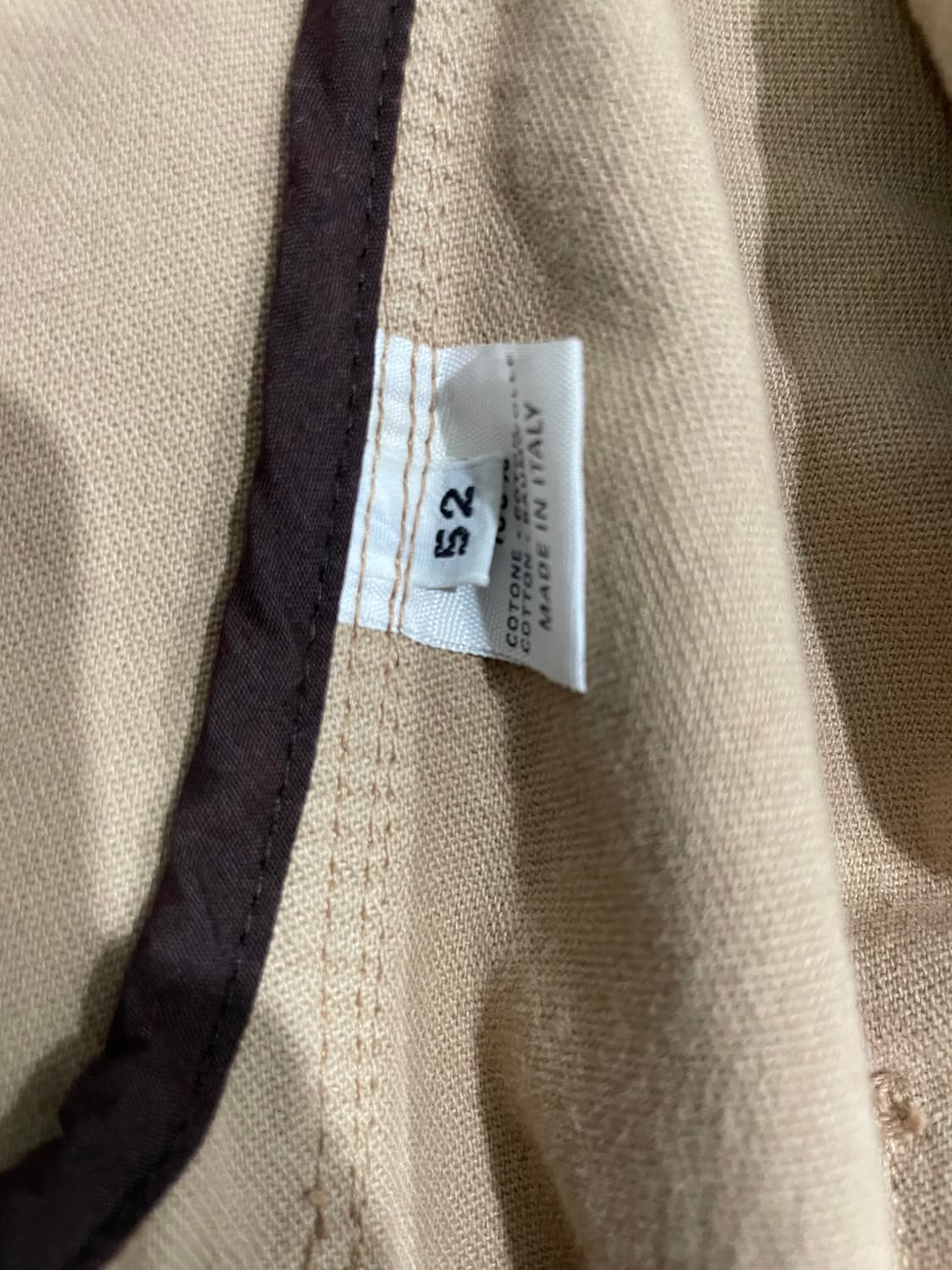 Zegna 제냐 코튼 블레이저 52사이즈 정품 상품이미지5