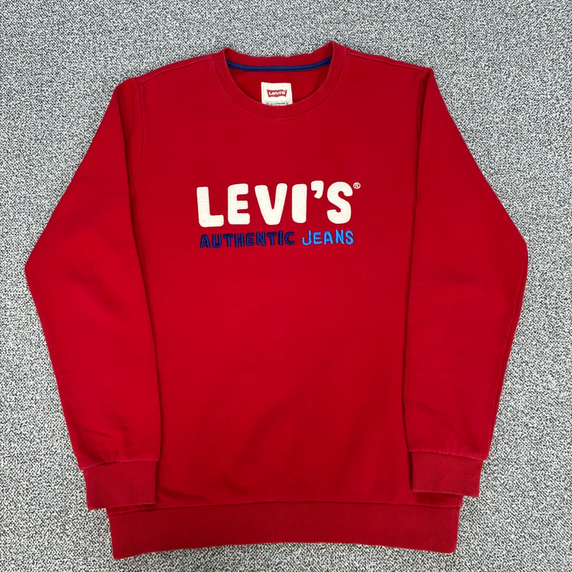 <리바이스 패치 로고 맨투맨> No.1531 상품이미지3