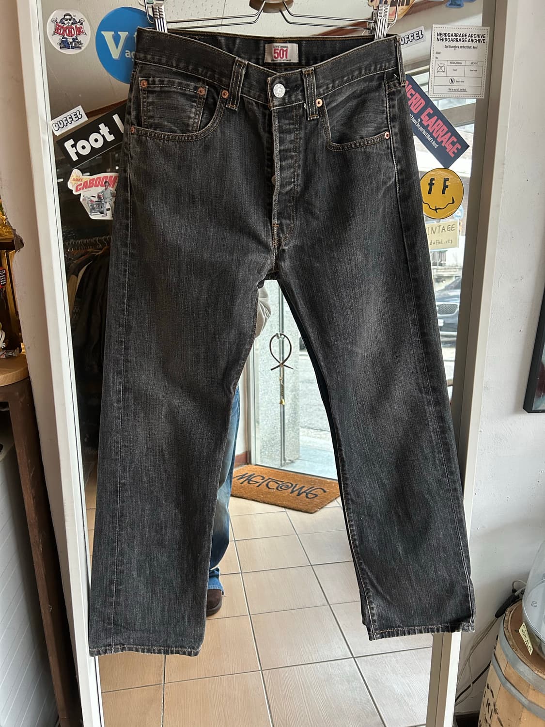 00‘s 리바이스 501 블랙진 32in 상품이미지1