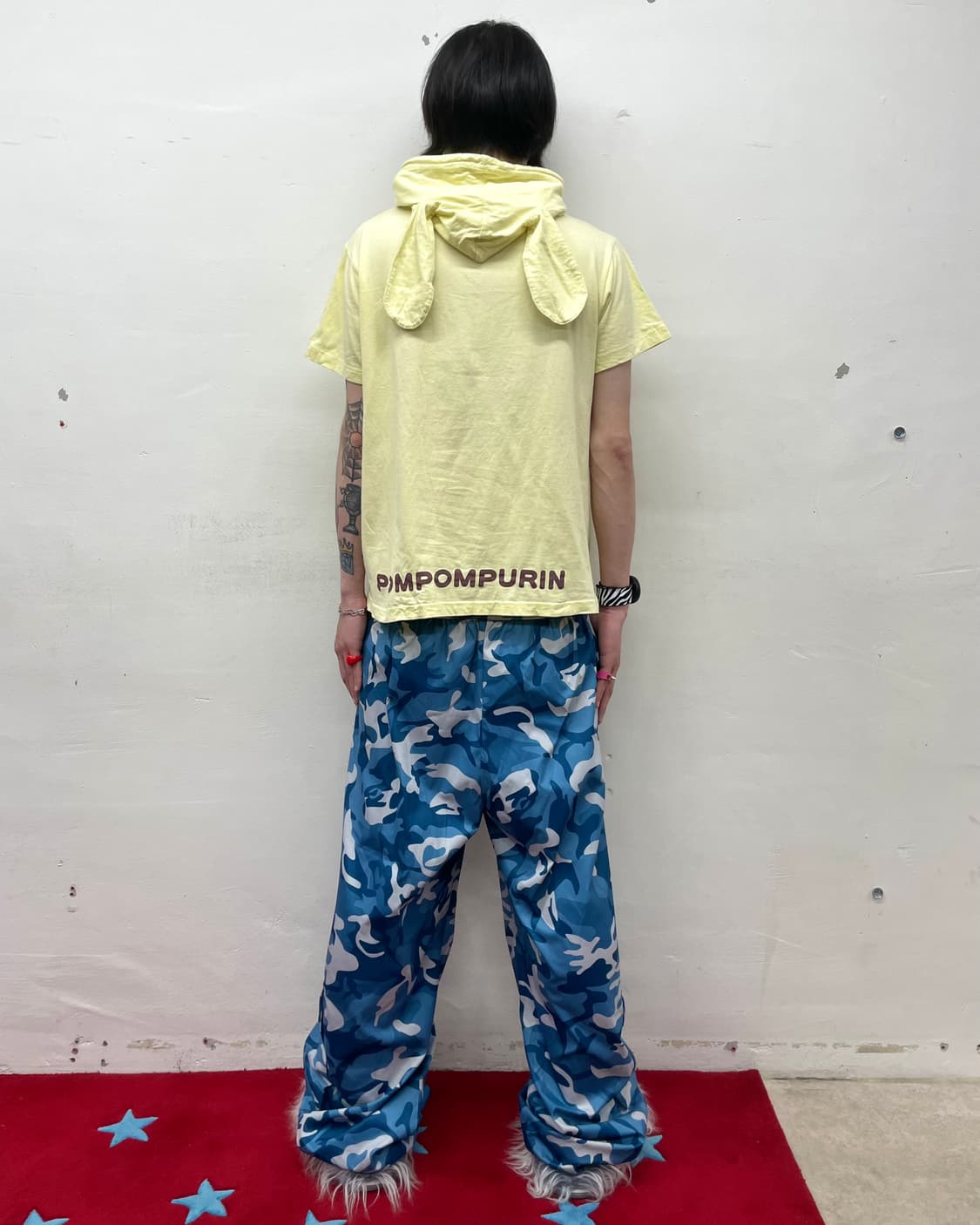  Cutie rabbit hoodie ear T-shirt  상품이미지4