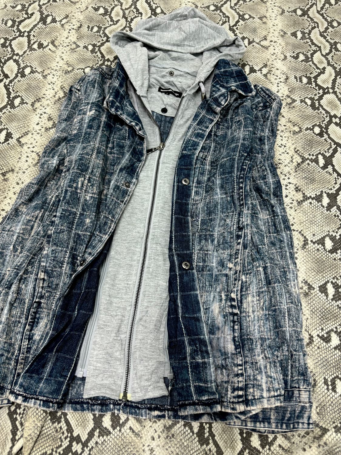 “Semantic Design” Y2K Mood Hood Layered  상품이미지4