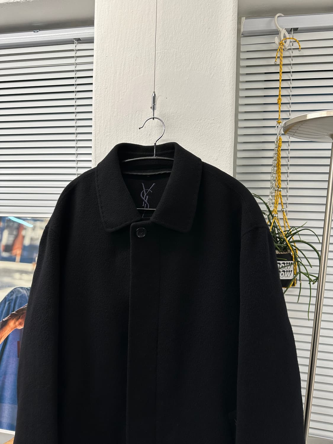 YSL 생로랑 울 자켓 코트 상품이미지2