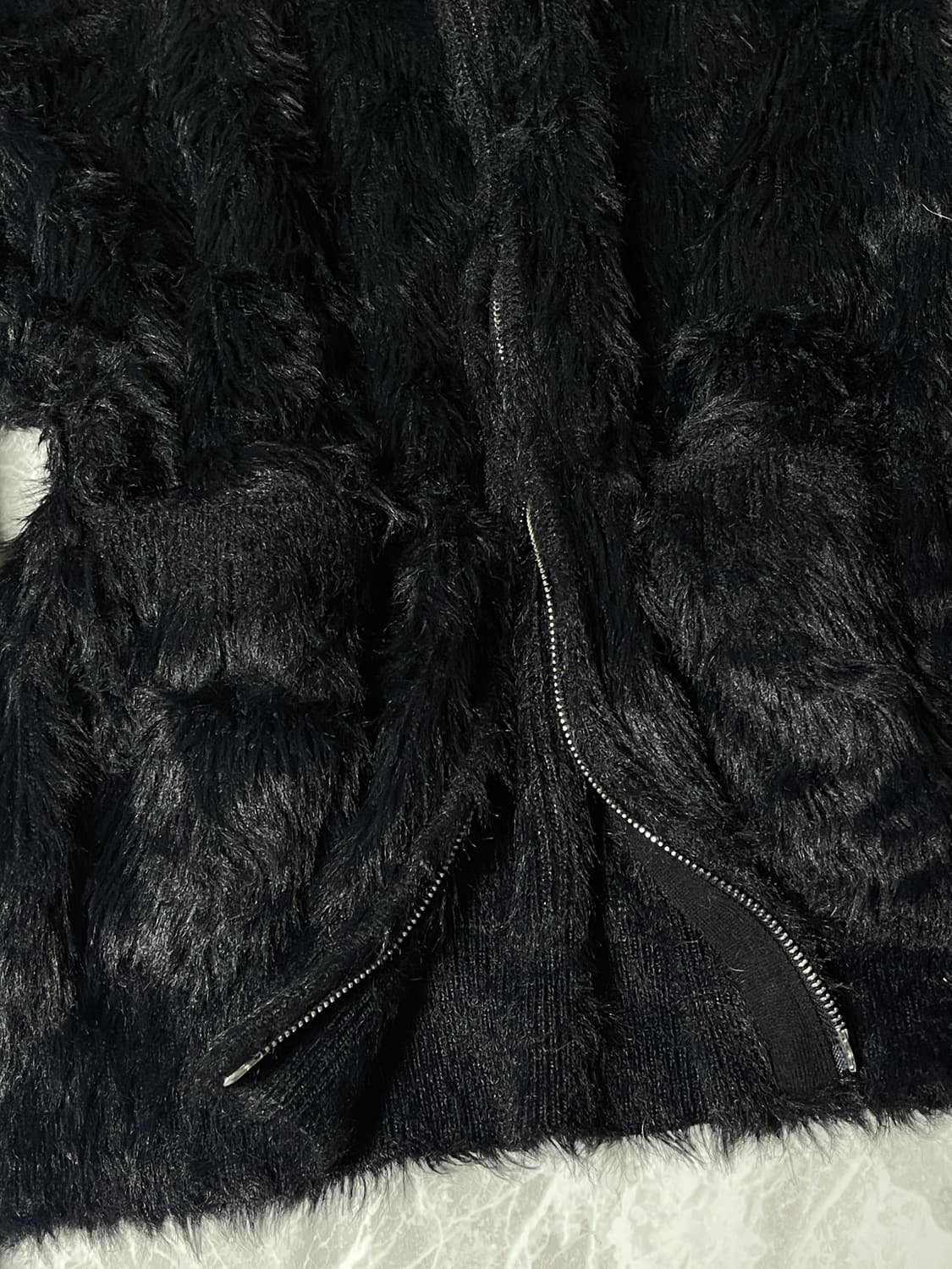 (Unknown)fur 2way zip up hoody 상품이미지3