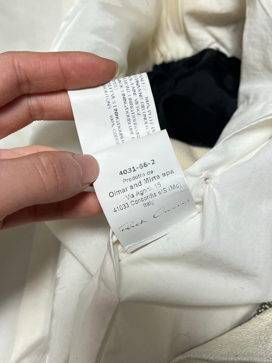 Rick owens drape milk jacket  상품이미지7