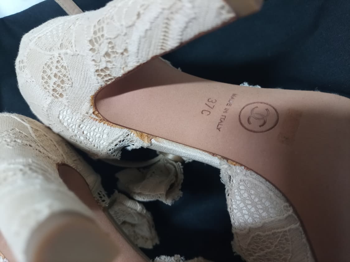 정품 샤넬 슈즈구두메리제인 37사이즈 상품이미지8