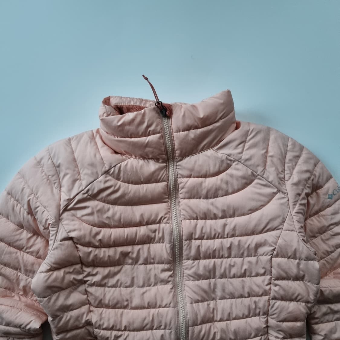 콜롬비아 경량패딩 연핑크  상품이미지3