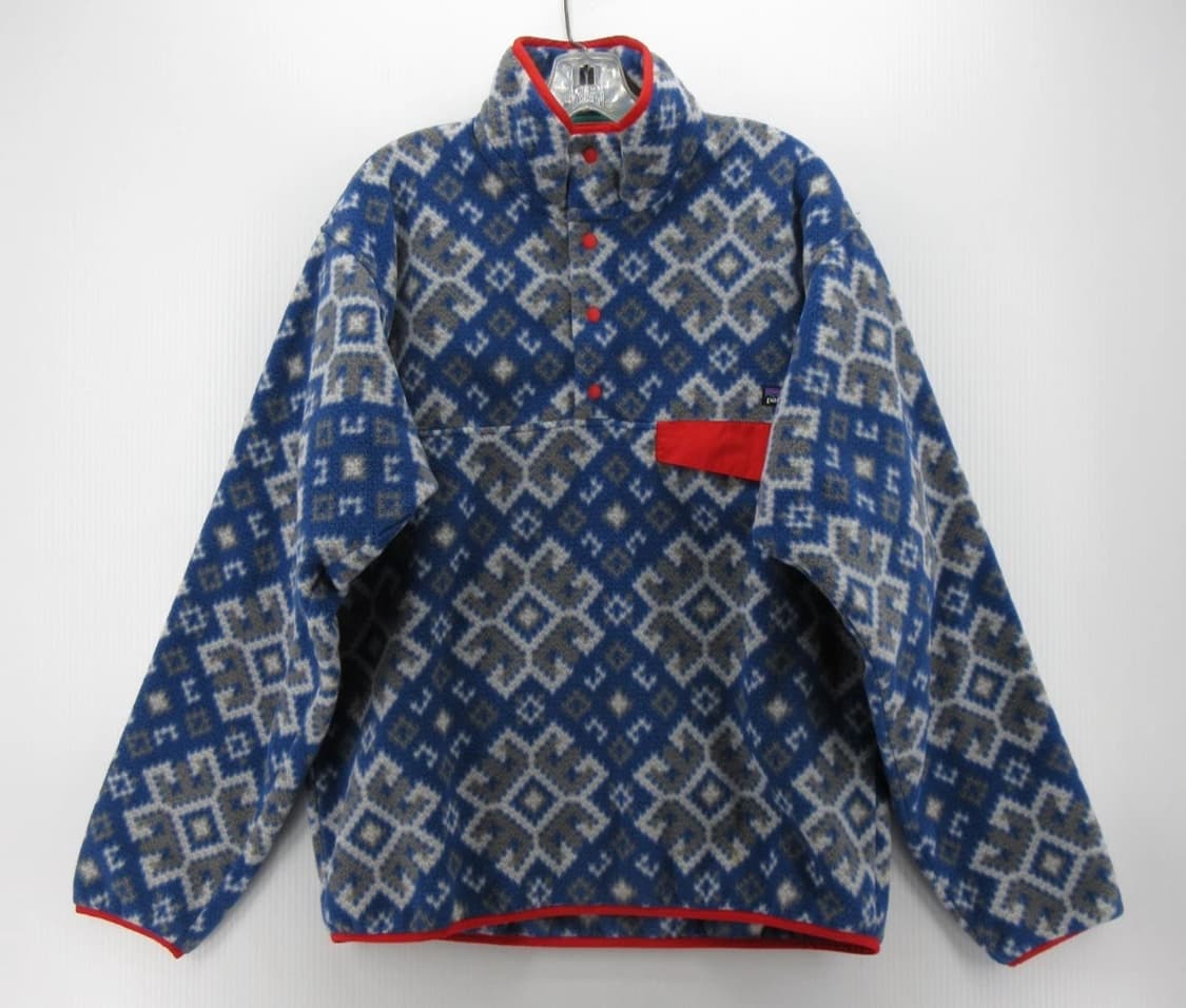 10s 파타고니아 신칠라 스냅-T 툰드라 클러스터 패턴 상품이미지1