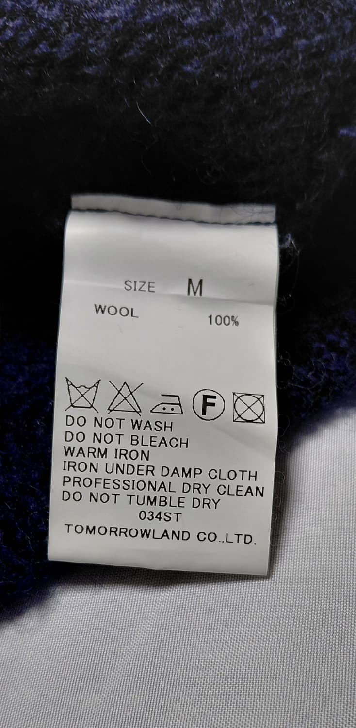 TOMORROWLAND 투모로우랜드 네이비 버튼 니트 M (무료배송) 상품이미지5