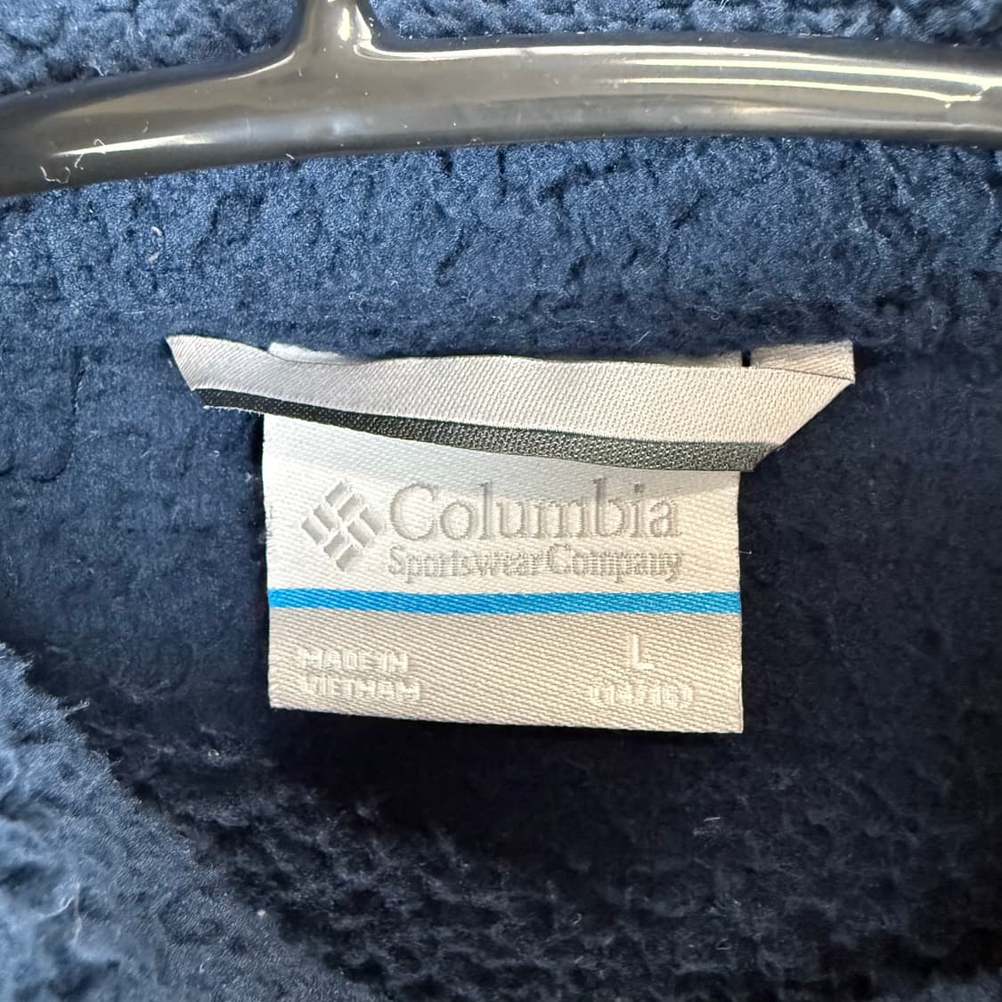 L) 컬럼비아 키즈/우먼스 셰르파 플리스 자켓 네이비 상품이미지3