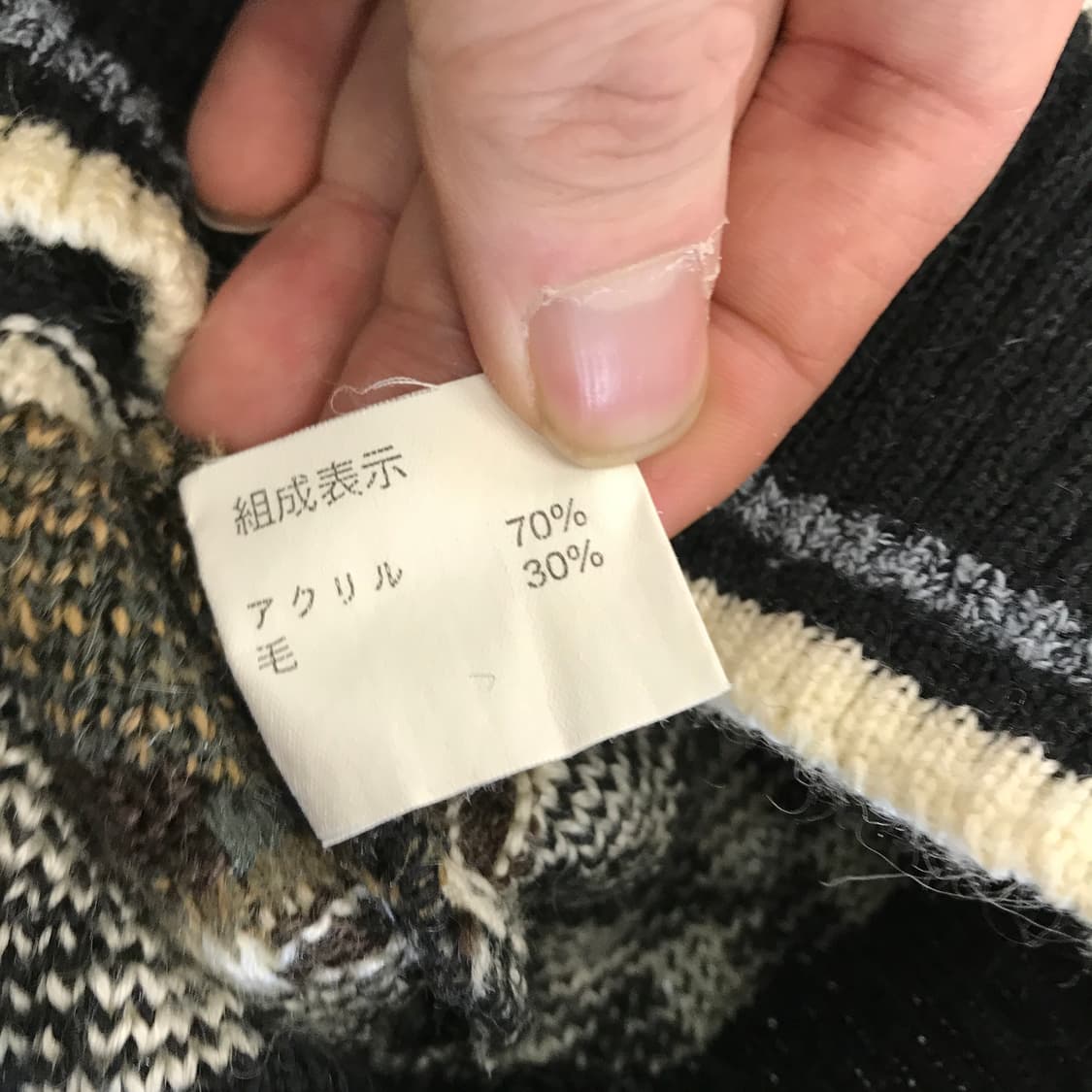 아놀드바시니 90s JPN 케이블 니트 [105] 상품이미지6