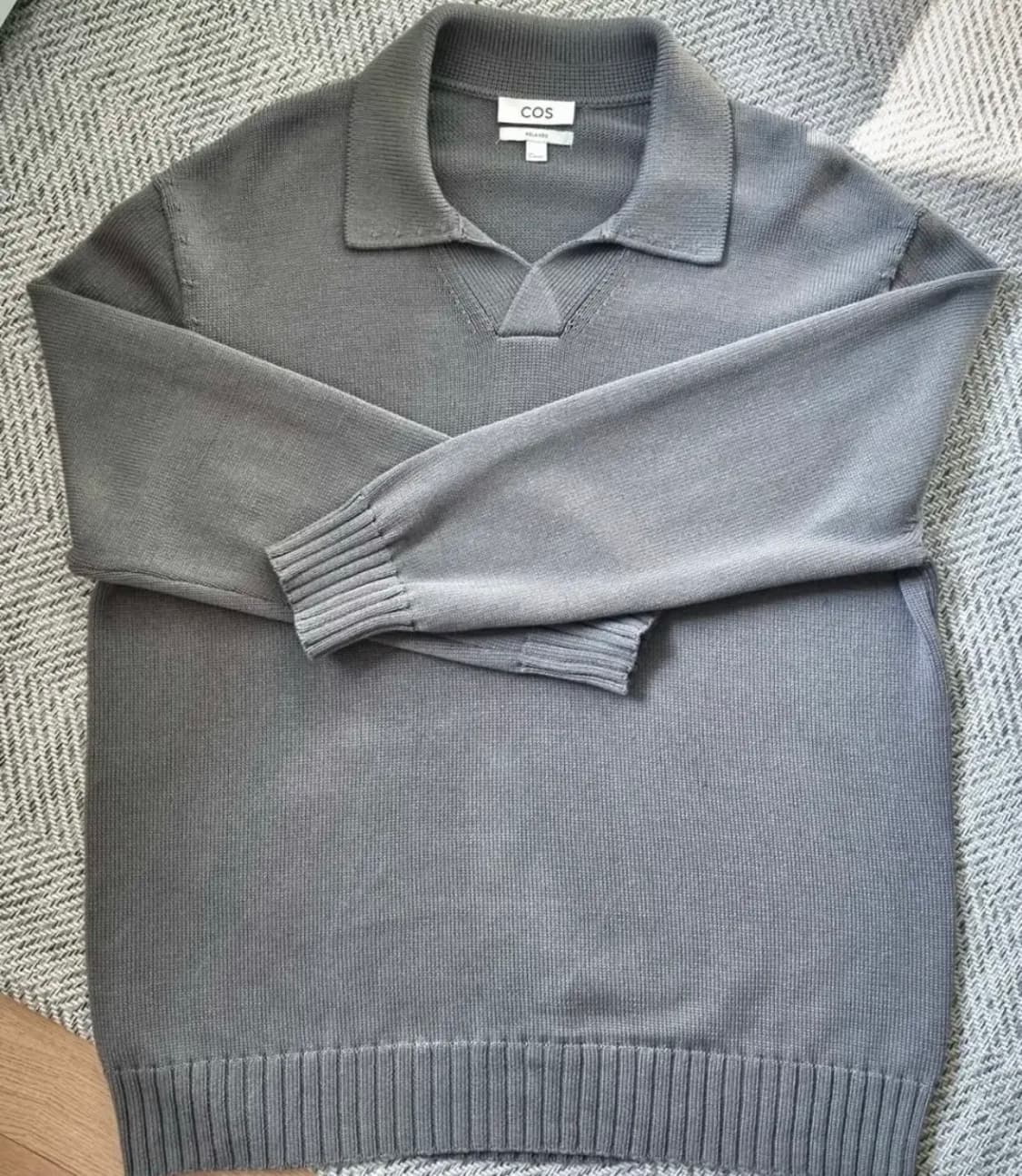 코스 COS 니티드 폴로 스웨터 상품이미지1