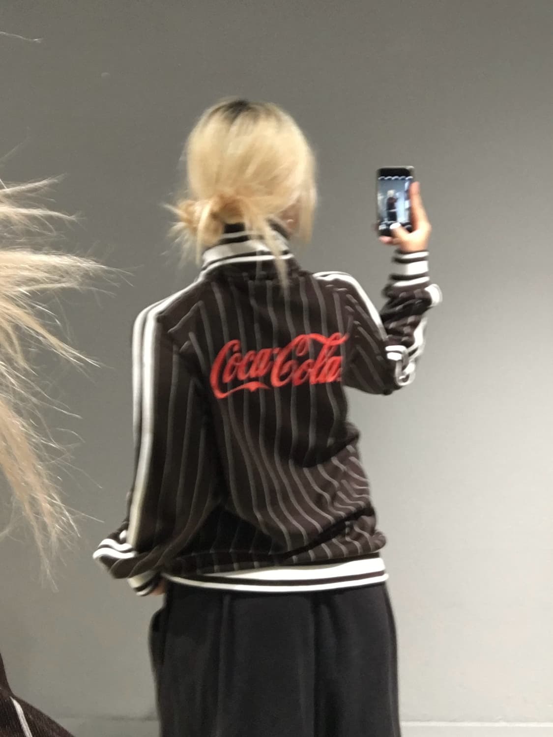 Rush hour x coca cola stripe zip-up 상품이미지3