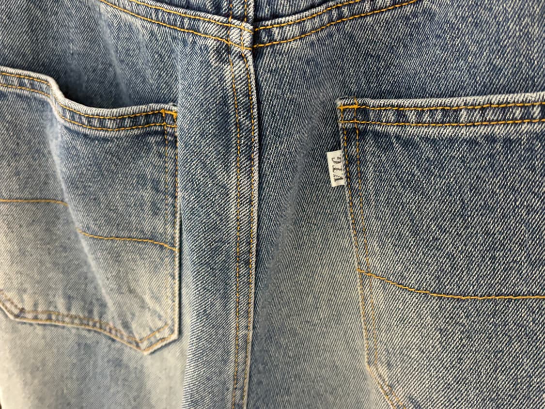 hatchingroom wrap jeans blue 3size 상품이미지5