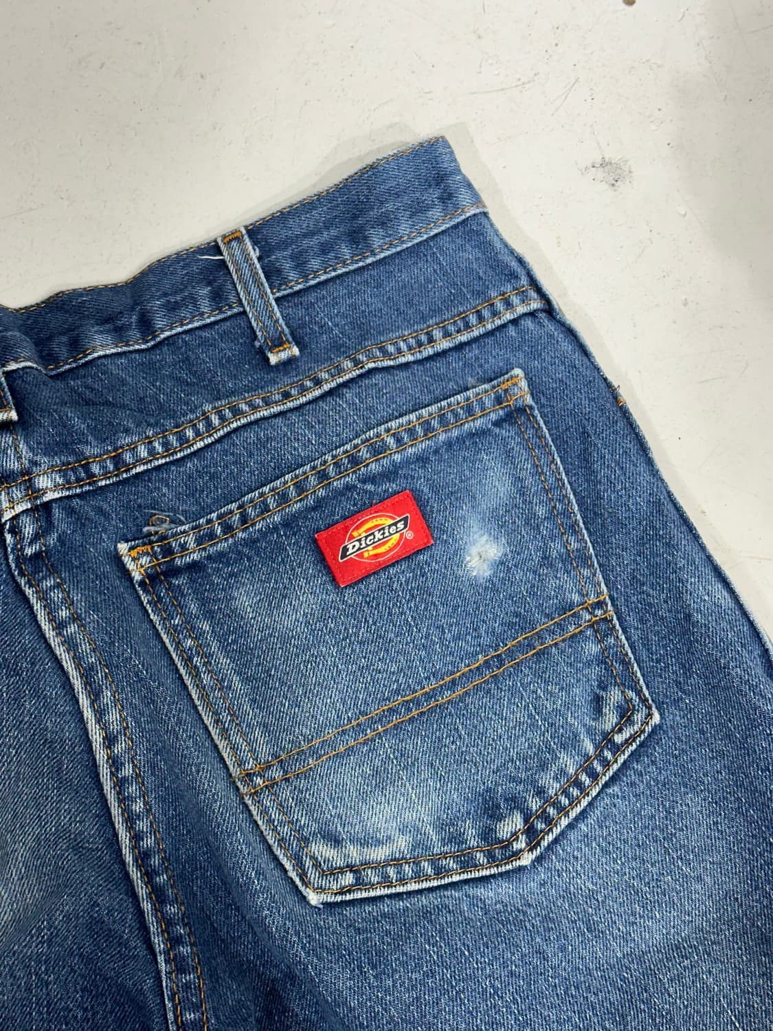 00s 디키즈 중청 데님 워크 팬츠 청바지 상품이미지6