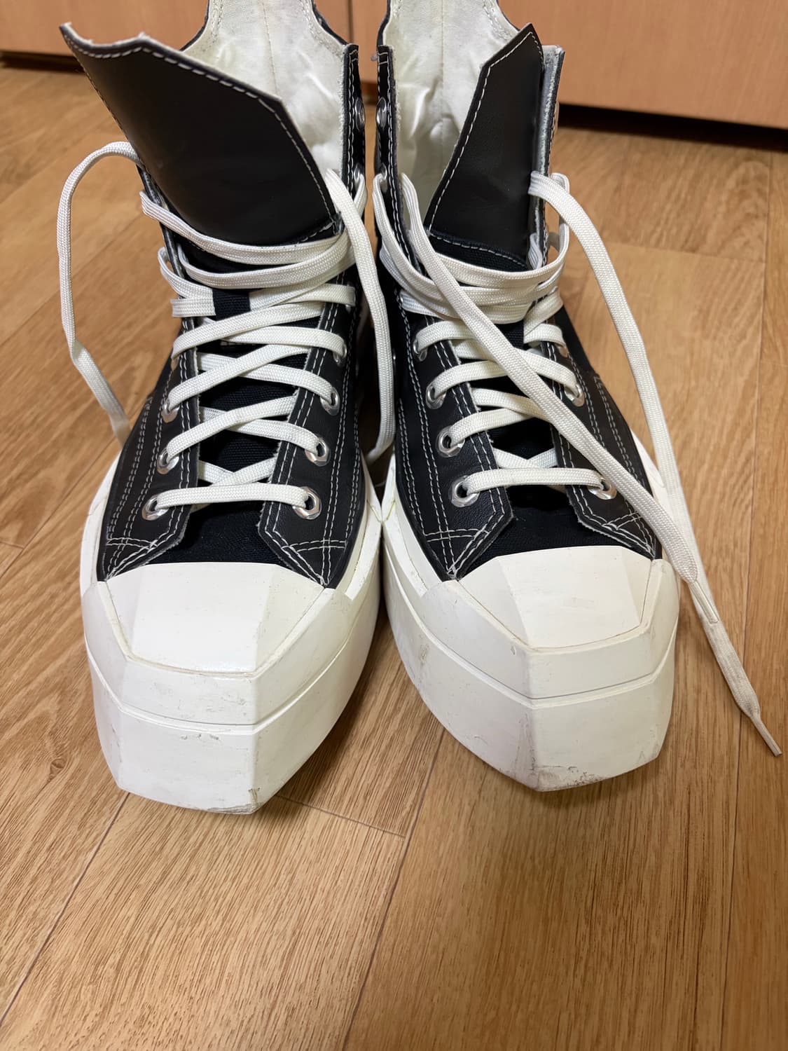 컨버스 드 럭스 스퀘어드 블랙 270 상품이미지6