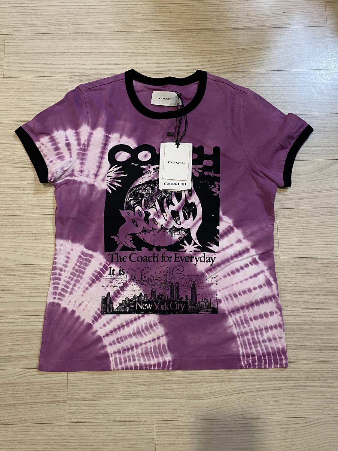coach 코치 타이 다이 티셔츠 새상품 상품이미지1