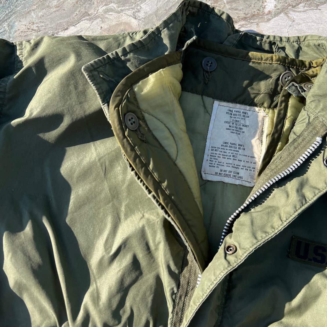 M65 피쉬테일 오리지널 개파카 상품이미지3