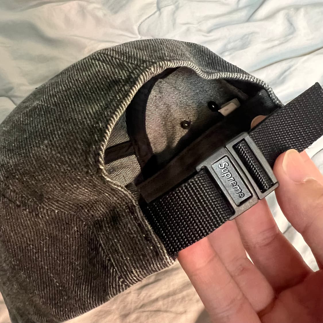 슈프림 데님 캠프캡 모자 24SS 상품이미지4