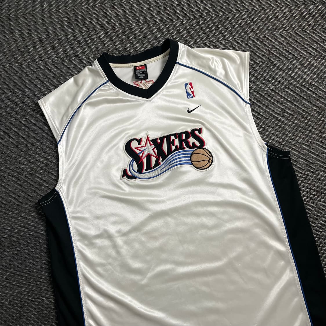 00s 나이키 필라델피아 세븐티식서스 바스켓볼 져지y 4094 상품이미지1