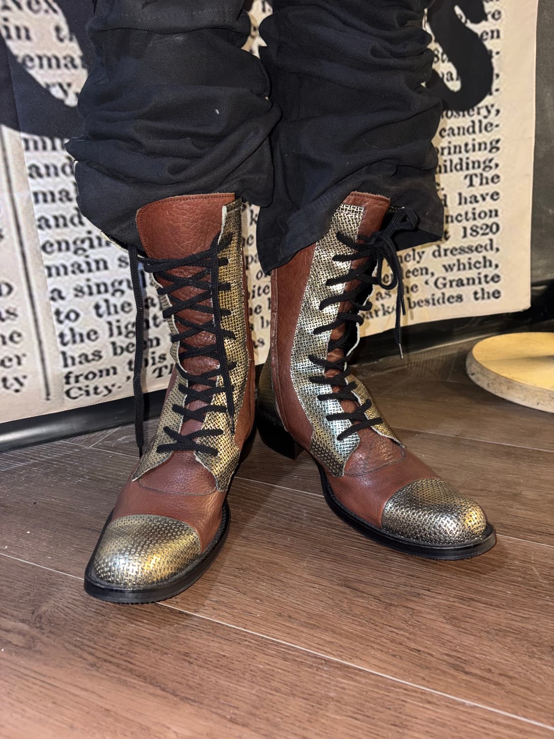 Giftur crump western boots 상품이미지7