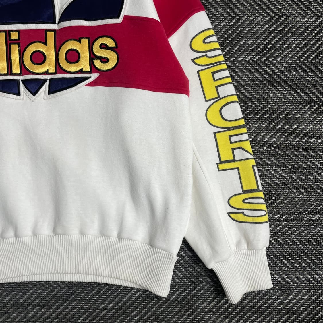 90s 아디다스 빅로고 올드스쿨 스웻 셔츠y 2979 상품이미지2