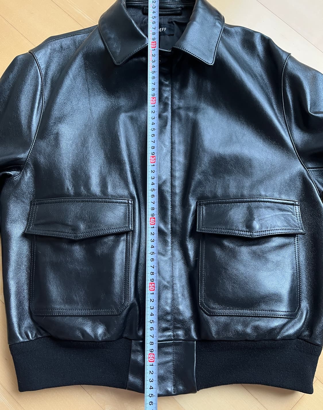 LOEFF A-2 레더자켓 블랙 1 사이즈/S 유니섹스제품 상품이미지4