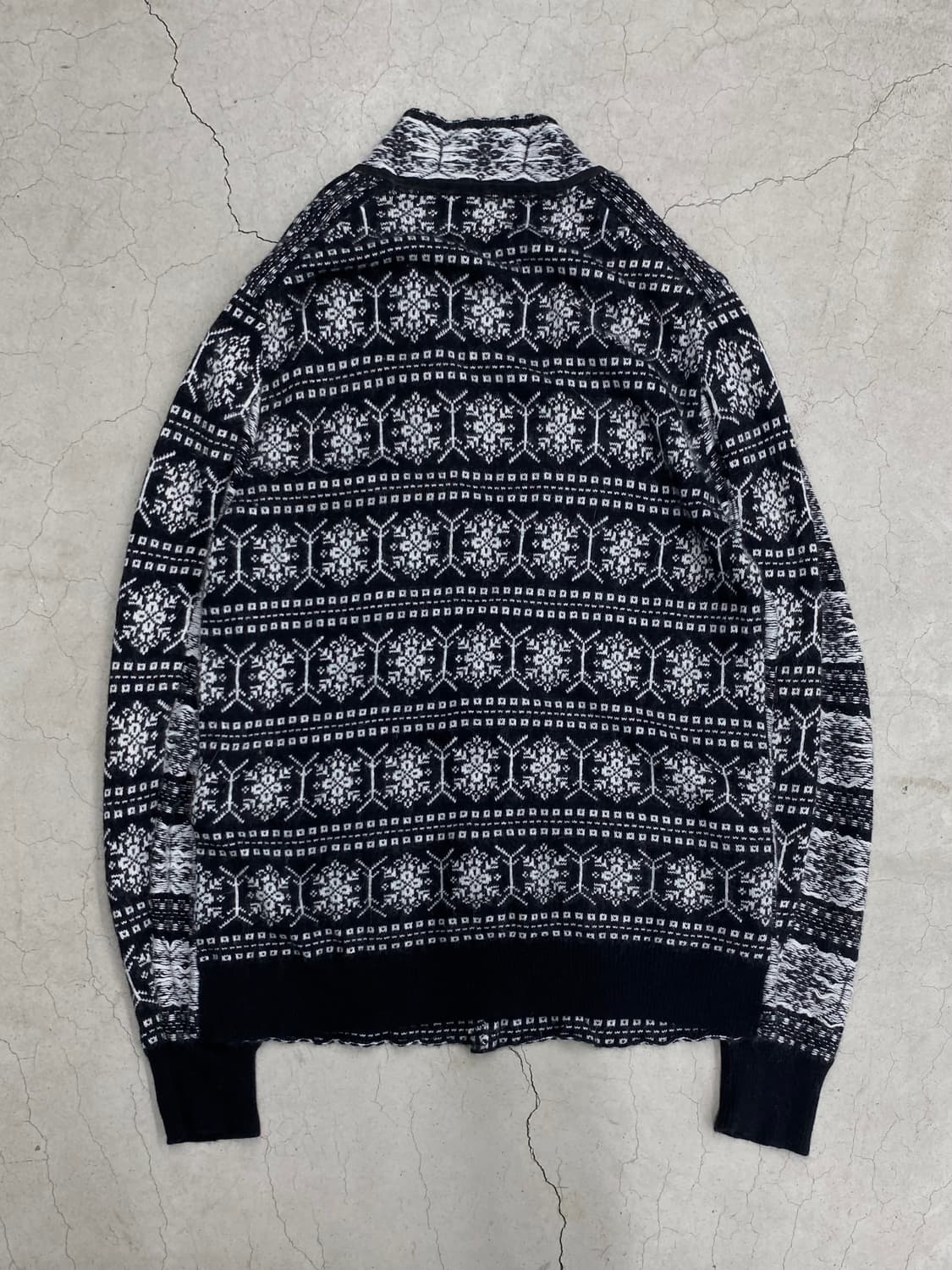 사카이 노르딕 니트 가디건 상품이미지4