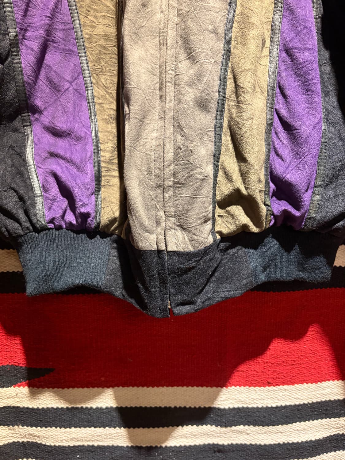 Native color way blouson / 컬러웨이 봄버 블루종 상품이미지6